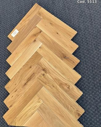 Parquet listello rovere con nodi a Roma