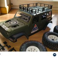 MN 128 RC 1/12 JEEP WRANGLER CARROZZERIA + CERCHI