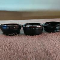 adattatori obiettivo Nikon 1