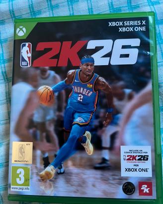 nba 2k26 per xbox one/series X