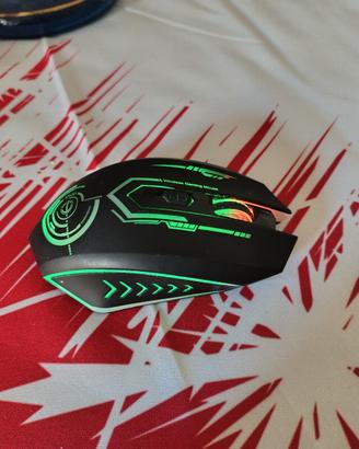 Mouse Gaming wireless ricaricabile 