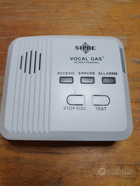 Allarme fughe gas