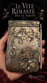 Antico carnet de bal con note private 1900