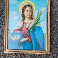 Quadri cristiani antichi ( Santa Lucia e Antonio)