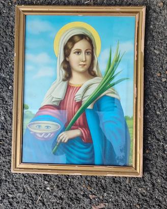 Quadri cristiani antichi ( Santa Lucia e Antonio)