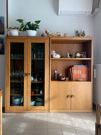 Vetrinetta, mobile tv e tavolo