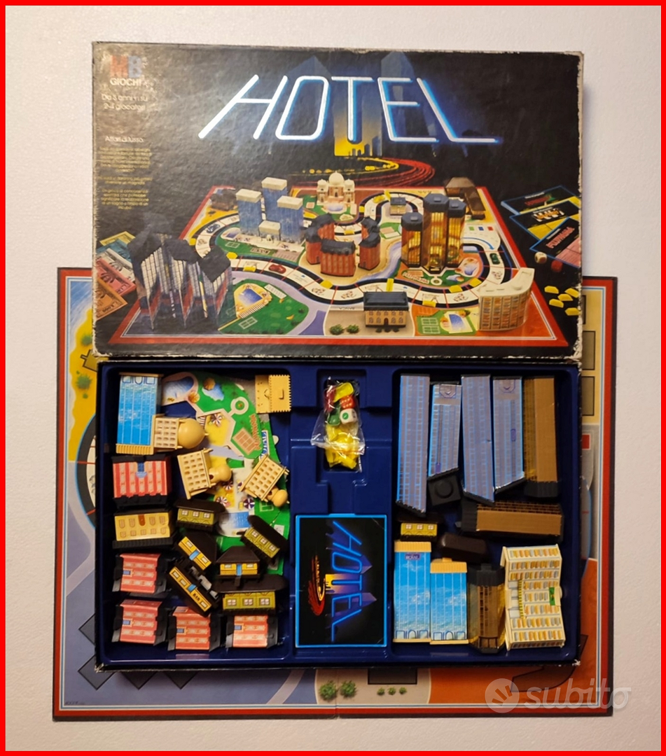 Hotel gioco da tavolo anni 80 - Collezionismo In vendita a Roma