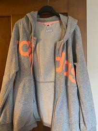 Felpa con zip Adidas