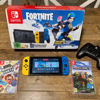 Nintendo switch edzizione limitata FORTNITE