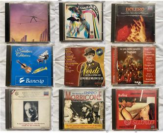 n.9 CD audio vari: pop, balli latini, classica