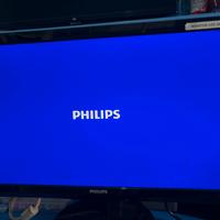 Monitor philips grande vga dvi 24 pollici