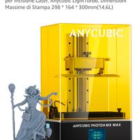 Stampante 3D  Anycubic Photon M3 MAX  NUOVA