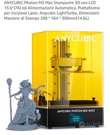 Stampante 3D  Anycubic Photon M3 MAX  NUOVA