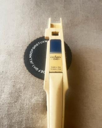 Etichettatrice manuale a rilievo Dymo 1540 vintage