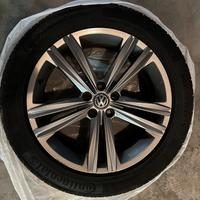 Cerchi T Cross 17" + Gomme Continental al 90%
