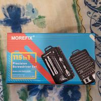 Set Cacciaviti Precisione 115 in 1 MOREFIX