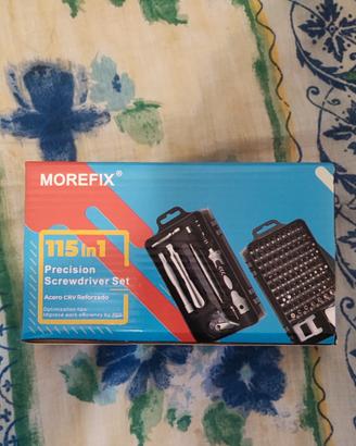 Set Cacciaviti Precisione 115 in 1 MOREFIX