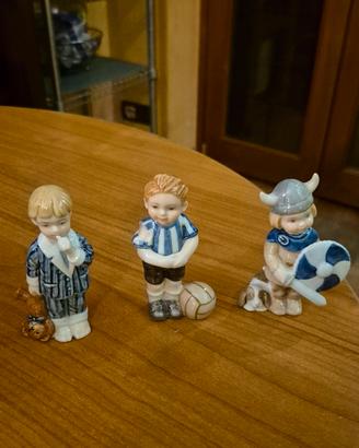 Royal Copenaghen statuine Mini-kinder 005+007+009