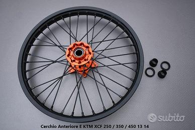 Cerchio Anteriore E KTM XCF 250 / 350 / 450 13 14