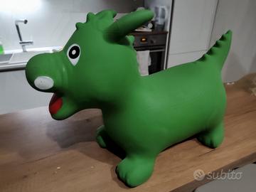 Drago cavalcabile gonfiabile