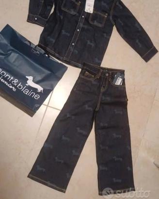 completo jeans harmont & blaine