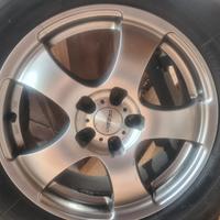 4 cerchi con pneumatici audi q5 