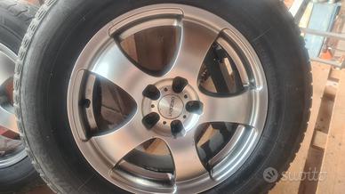 4 cerchi con pneumatici audi q5 