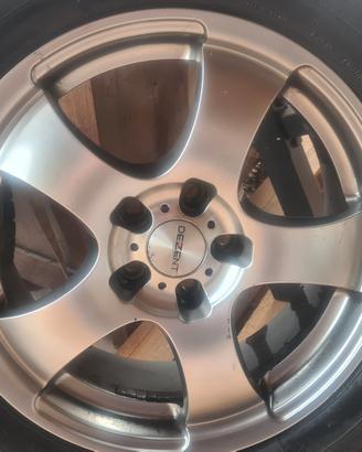 4 cerchi con pneumatici audi q5 