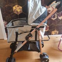 Passeggino pieghevole per cani taglia piccolamedia