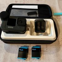 GoPro 9 e accessori.