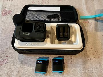 GoPro 9 e accessori.