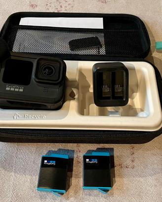 GoPro 9 e accessori.