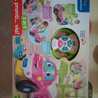 Clementoni macchina cavalcabile Rosa