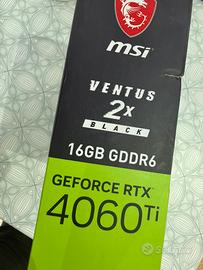 Scheda vedio 4060ti 16gb