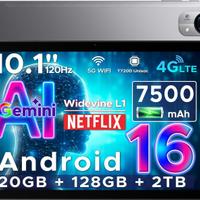 DOOGEE Tab G5 Android 16 Tablet con Sim, Tablet 10