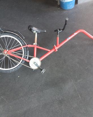 cammellino rimorchio bici