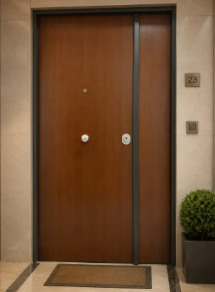 Porta blindata doppia anta antieffrazione Classe 3