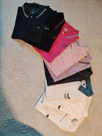 10 polo assortite, TUTTE!! 