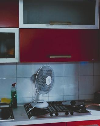 Cucina componibile colore rossa Amaranto 