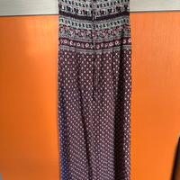 Vestito Bohoo semza spalline con lacci al collo