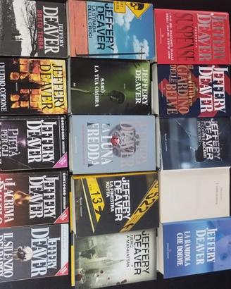 Jeffery Deaver: blocco 17 libri