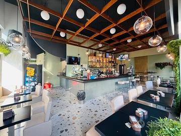 Bistrot-pizzeria finemente arredata a Porta Nuova