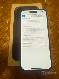 Iphone 16 128 gb nero