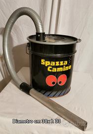 Bidone aspira cenere per caminetto