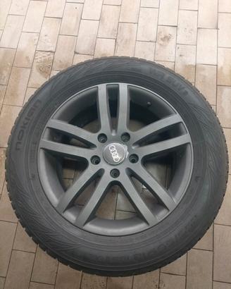 4 ruote complete originali Audi 255/55 R18