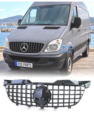 GRIGLIA MERCEDES SPRINTER W906 06-13 LOOK GT NERO 
