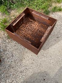 Vasi in acciaio corten
