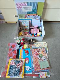 Materiale creativo, scrapbooking, journaling