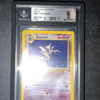 Pokémon Haunter Fossil 1 edizione BGS 9