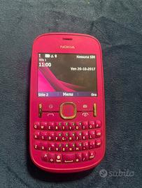 Nokia Asha 201 rosa Magenta